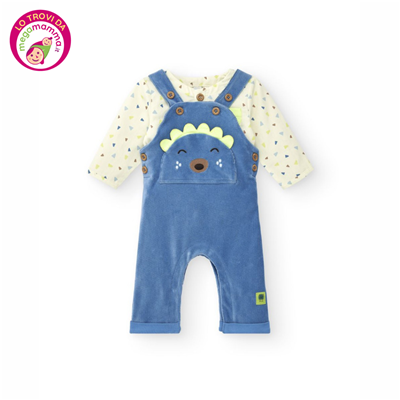 Set Maglia e Saloppette Hedgehog Forest - Tuc Tuc