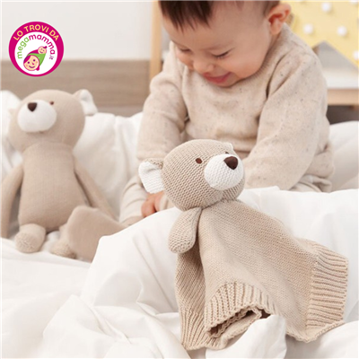 Doudou Orso in Cotone 25 cm - Kiokids