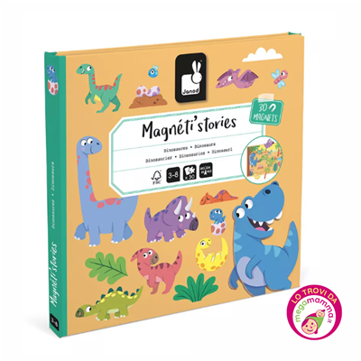 Magneti's Stories Dinosauri - Janod