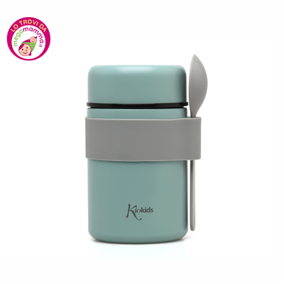 Thermos Pappa 500 ml Verde Salvia - Kiokids