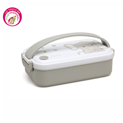 Lunch Box in Acciaio Elefantino 550 ml - Kiokids